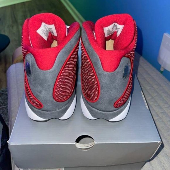 2021 Air Jordan 13 Flint Red - Picture 5 of 7